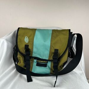 Timbuk2 Green and Blue Messenger Laptop bag
